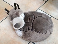 Peluche / Coussin - Loup - 31 cm