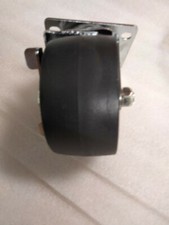 2 Roues inox D 100 mm pour