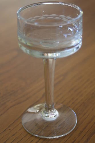 Verre bar vin ancien - à,