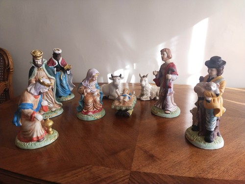 Grande crêche noël - crêche,