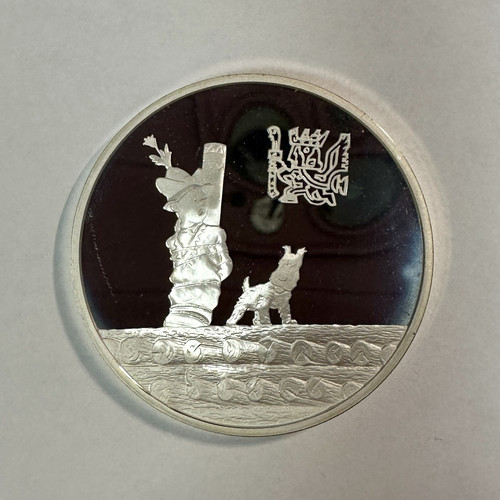 Médaille argent tintin - médaille,
