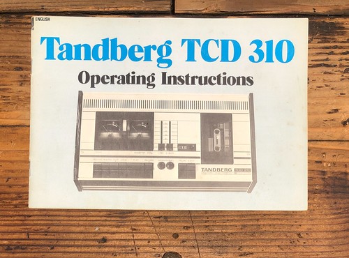 Tandberg tcd 310 tcd310 - tcd-310,