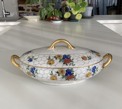 Plat service art déco