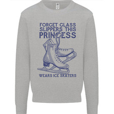 Ce Sweat-Shirt Jumper Pour Homme Avec Patins À Glace De La Princesse