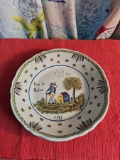 JOLI PLAT RÉVOLUTIONNAIRE 1791 VIVE LE NATION DESVRES 19EME