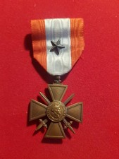 Medaille croix guerre des - medaille,