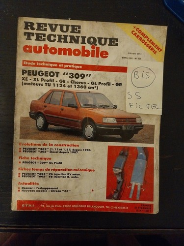 Revue technique peugeot - technique,