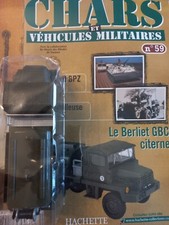 Solido 1/50, Camion Berliet GBC citerne, armée Française, Neuf sous Blist (N59)²