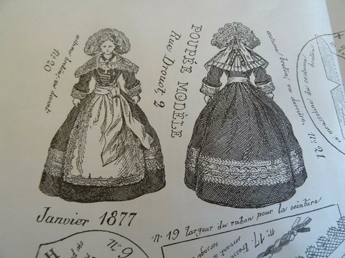 Ancien patron poupee - , la