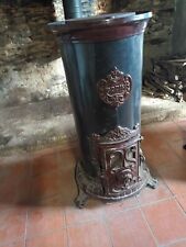 poêle à bois ett charbon GODIN chauffe très bien, en état de fonctionnement