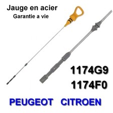 Jauge huile moteur - huile, pour