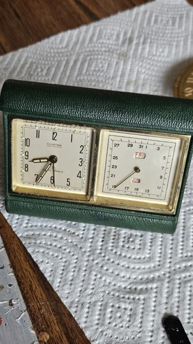 Vintage alarm clock clinton - vintage,