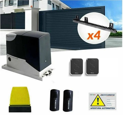 Kit portail coulissant 24v - portail,