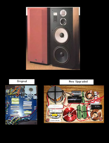 Jbl l150a crossover upgrade - ,