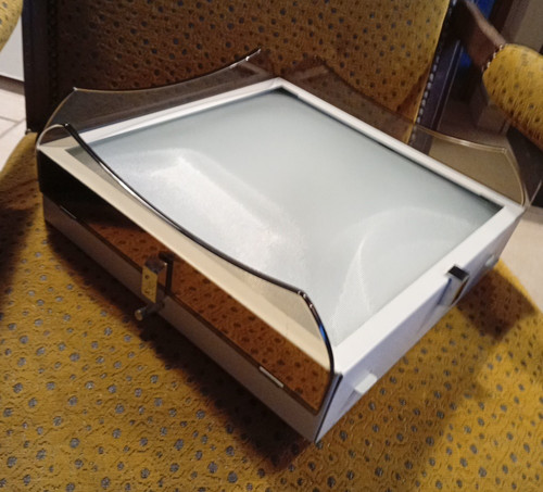 Ancien plafonnier veca verre - ancien,