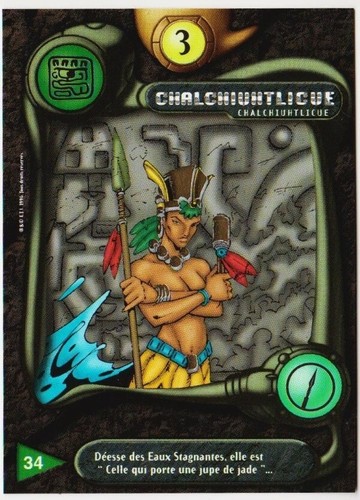 Chalchiuhtlicue carte - 34,