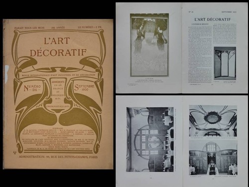 Art decoratif septembre 1900 - l'art,
