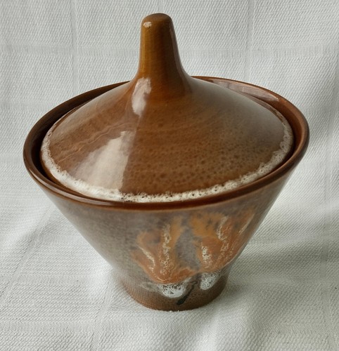 Sucrier vintage faïence - sucrier,