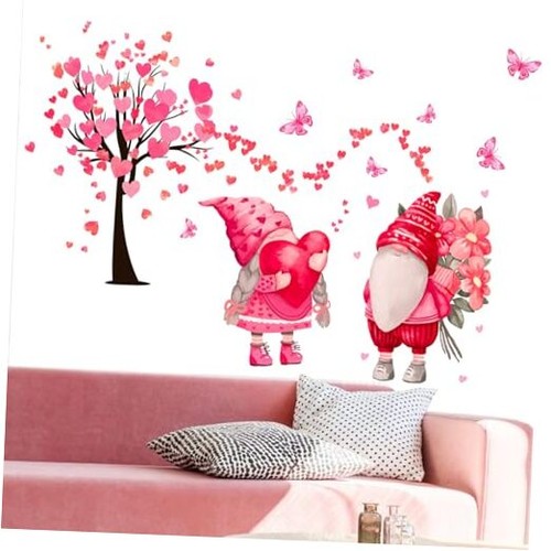 2pcs valentine day - 2pcs, wall