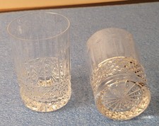 Saint Louis - Modèle Tommy 2 Gobelets En Cristal H: 9 Cm