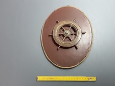 ancien souvenir Décoration murale barre a roue marine deco kitch