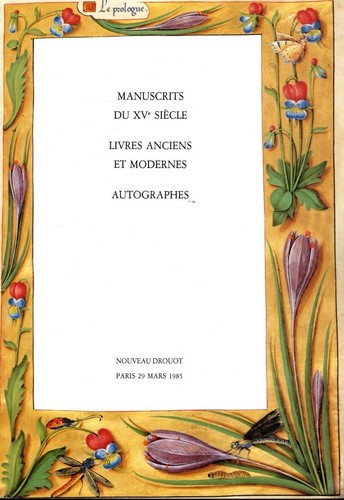 Manuscrits livres anciens - livres, &