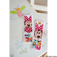Vervaco Disney Lesesezeichen Kit Broderie " Minnie ", 2er Ensemble,