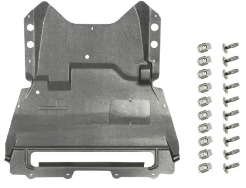Clips plaque couvercle - +, cache