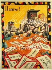 ANCILLOTTI CIRQUE Rvfn - POSTER HQ 50x70cm d'une AFFICHE VINTAGE