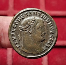 #112-2 ~ CONSTANCE CHLORE - Follis - GENIO POPVLI ROMANI - TS Thessalonique