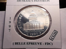 100 Francs Panthéon Belle Epreuve 1997 FDC
