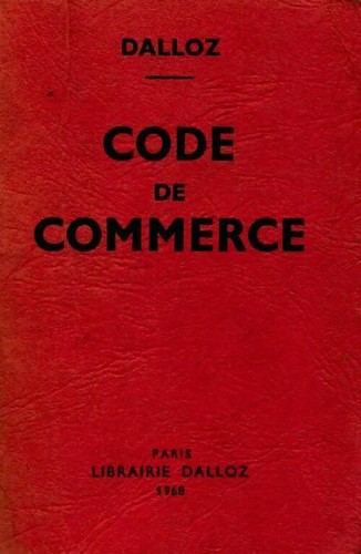 Code commerce 1968 - code,