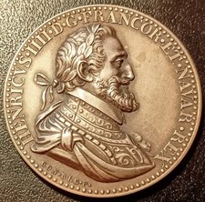 Médaille argent - Henri IV -