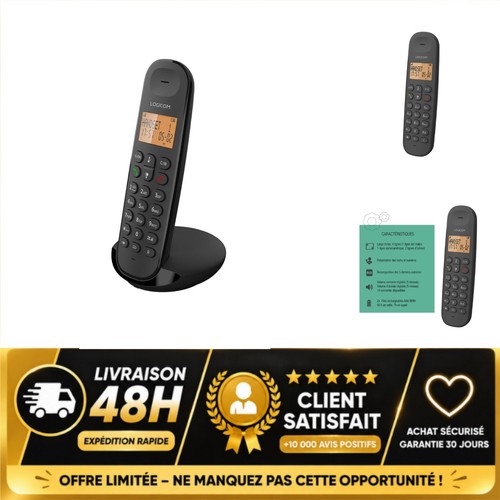 Logicom iloa 100 téléphone - logicom,