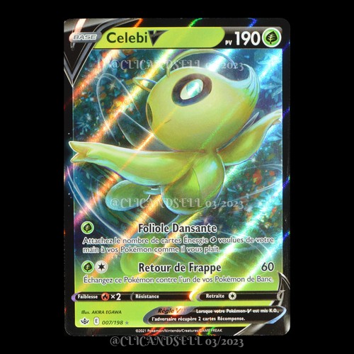 Carte pokémon celebi - carte,