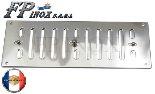 Prise air grille - grille, inox
