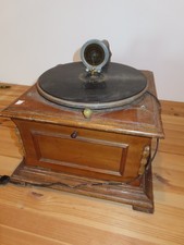 Phonographe Gramophone en bois Pathé