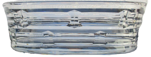 Coupe centre table cristal