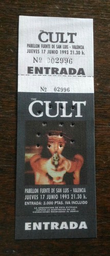 Ticket billet stub unused - billet,