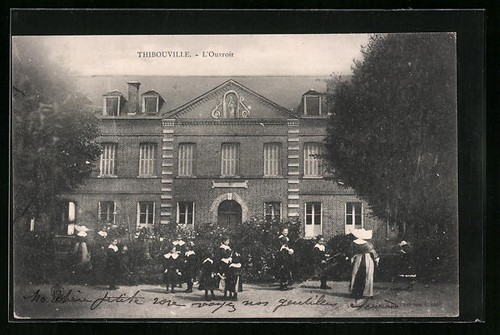 Cpa thibouville ouvroir - thibouville,,