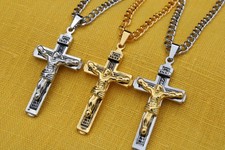 Collier Croix INRI Foi Jésus