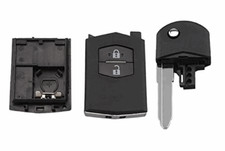 CLÉS PLIP Coque 2 Boutons pour Mazda 2 3 5 6 RX8 MX-5 CX-5-7-9 BT50 Car Key