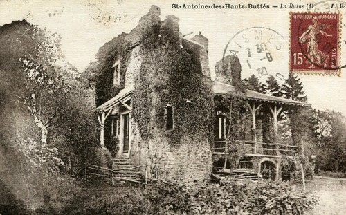 Carte montherme ruine à - carte,