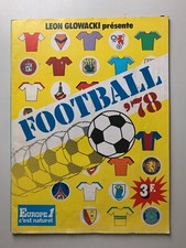 ALBUM LEON GLOWACKI PRESENTE FOOTBALL 78