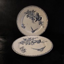 2 assiettes faïence FAVORI