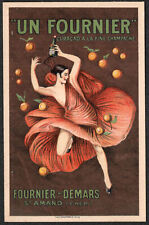 Cappiello. Un Fournier. Curaçao à la fine Champagne. 1921.  