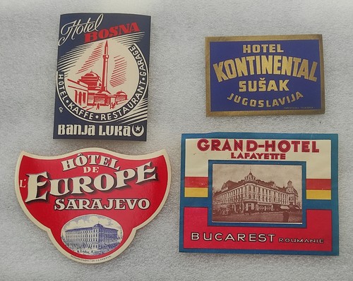 Lot etiquettes anciennes - lot,