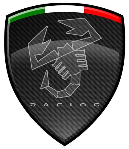 Abarth racing sticker - racing, vinyle