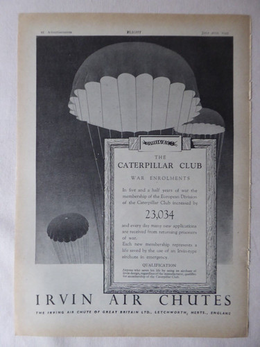 1945 pub irving air - 7/1945, chute