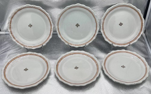 Assiettes xviiième faience - 6,